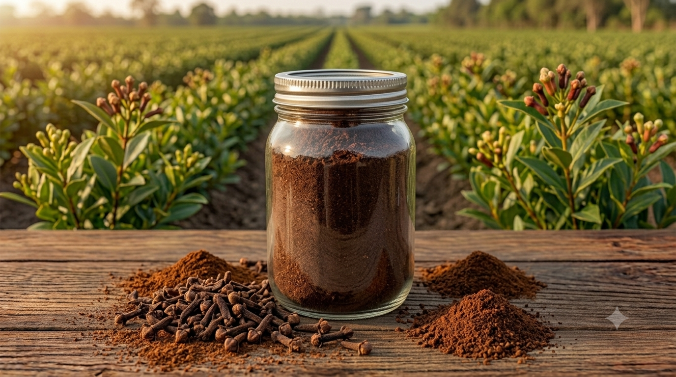 Cloves ground