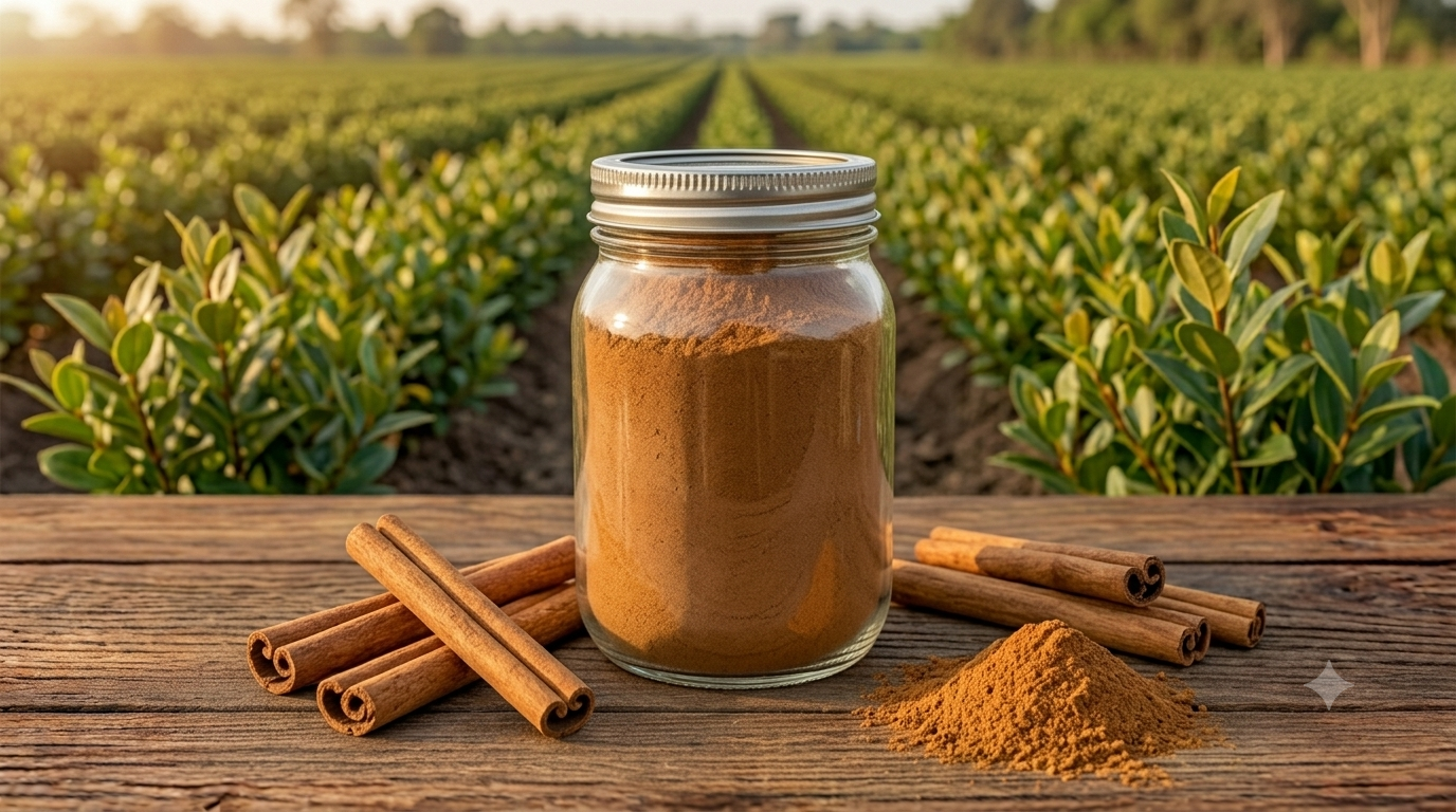 Cinnamon ground