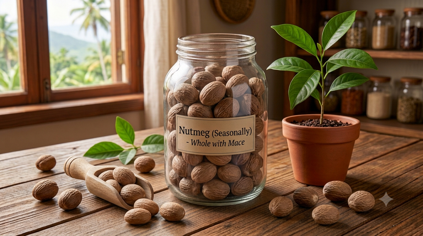 Nutmeg (Seasonally)